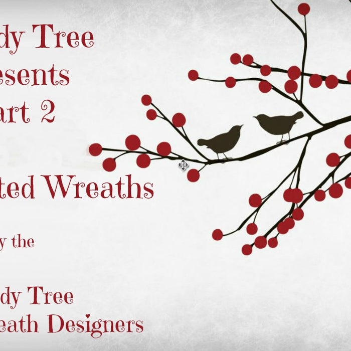 Part 2 of 4 2016 Trendy Tree Custom Designer Christmas Wreaths