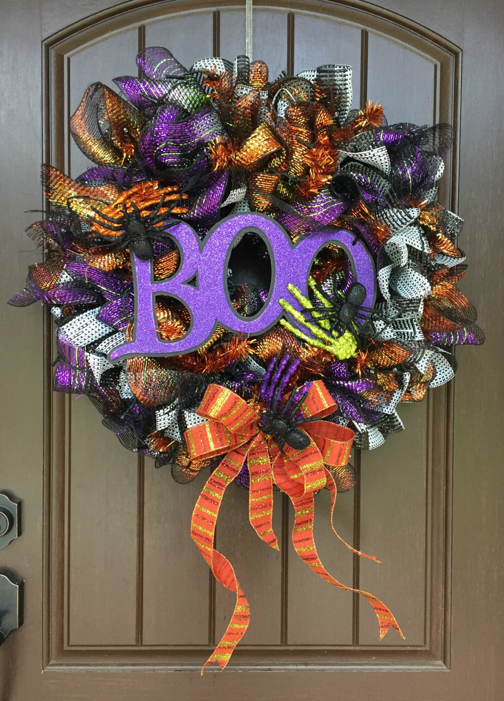 Boo! It's Halloween! Wreath Tutorial 2017