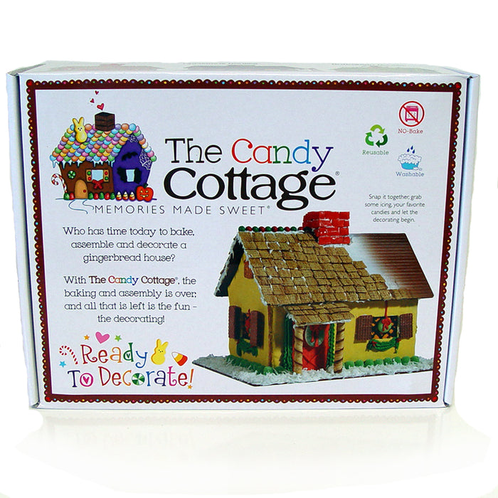 Candy Cottage Reusable Gingerbread House Just Arrived!