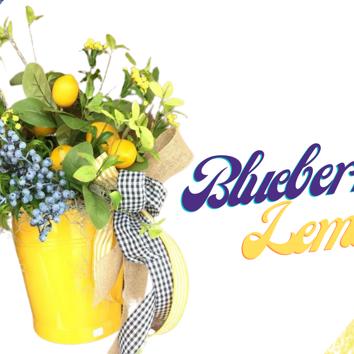 Suggestions for a Blueberries & Lemons Floral Arrangement