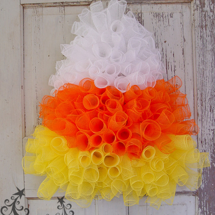 Candy Corn Wreath Giveaway!!