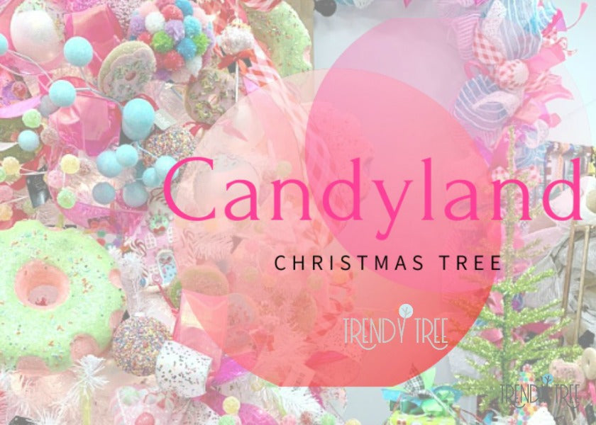 Candy Land Christmas Tree