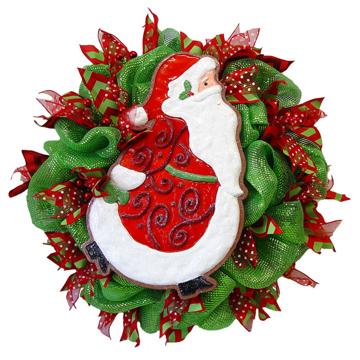 Today's Special! RAZ 20" Santa Cookie Christmas Decoration with Easel Back