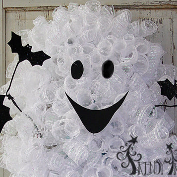 Ghost Wreath Tutorial