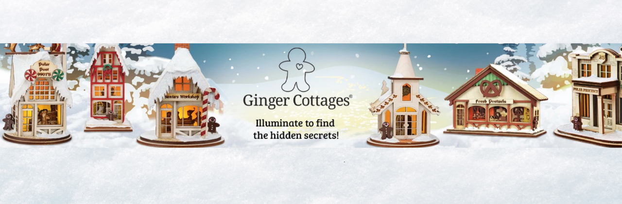 Ginger Cottages from Old World Christmas New for 2020!
