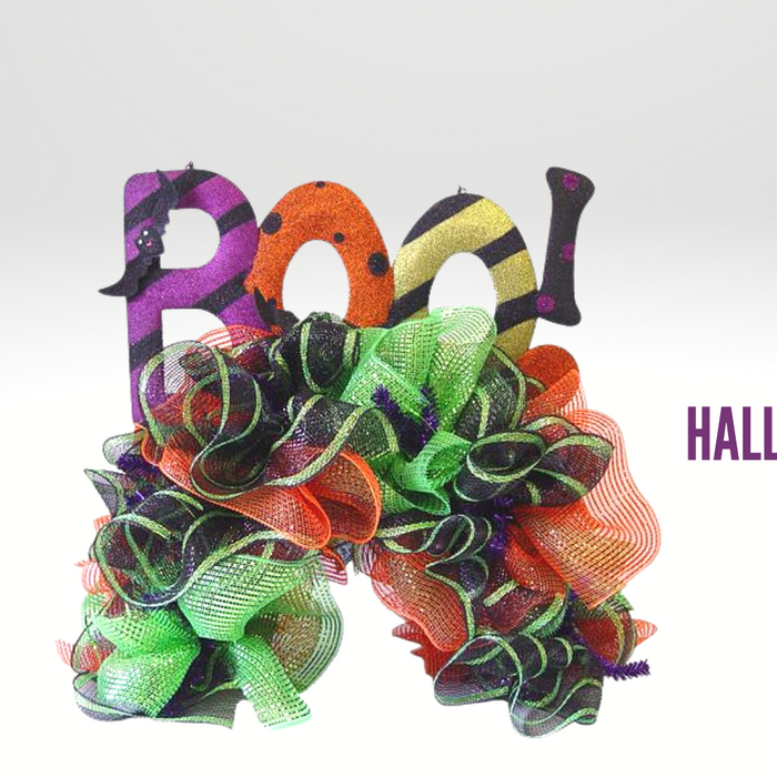 Make a Halloween Mailbox Cover with a Straight Pencil Rail and Mesh