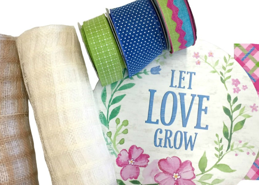 Let Love Grow Wreath Supply Kit