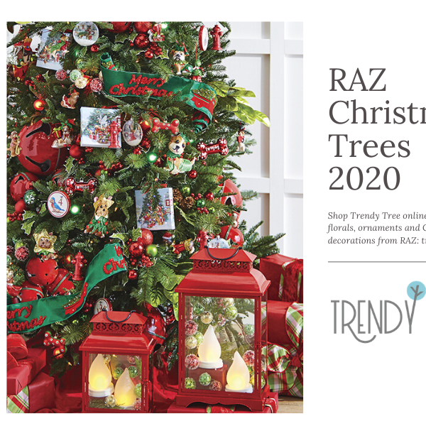 RAZ Christmas Trees 2020