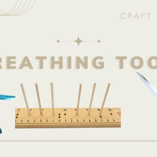 tools for wreath making like ribbon scissors, bow makerers, flower cutters and more