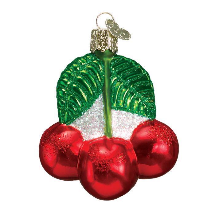 Cherries Ornament  Old World Christmas  28050