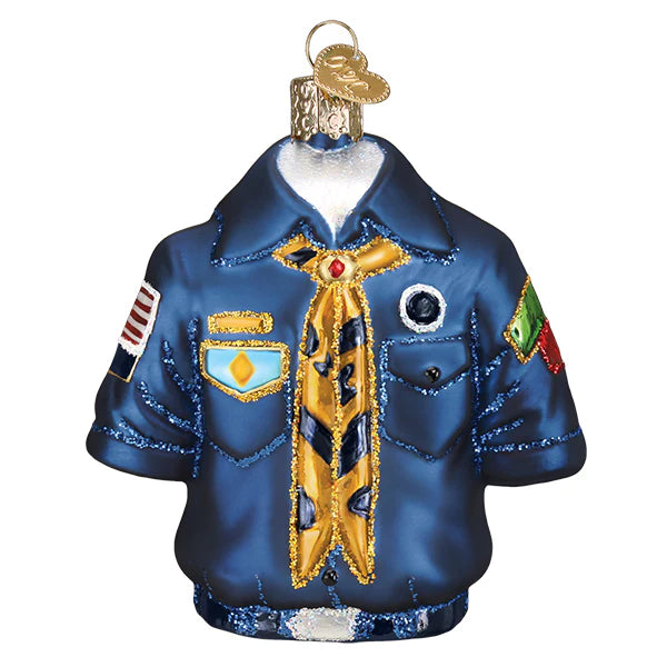 Scout Uniform Ornament  Old World Christmas 32416
