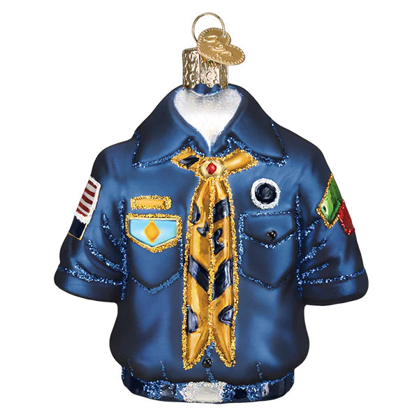 Scout Uniform Ornament Old World Christmas 32416