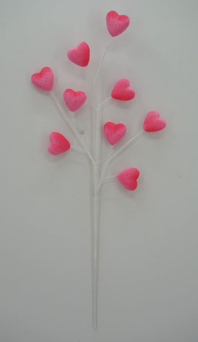 28" Pink Velvet Valentine Heart 40030-PK
