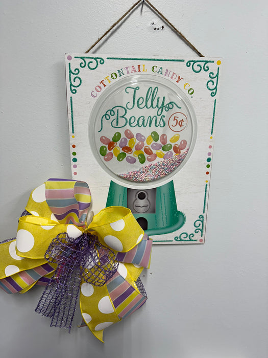 Jelly Bean Sign and Bow Bundle