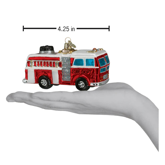 Fire Truck Ornament  Old World Christmas 46005