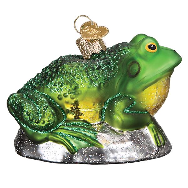 Bull Frog Old World Christmas Ornament 12565