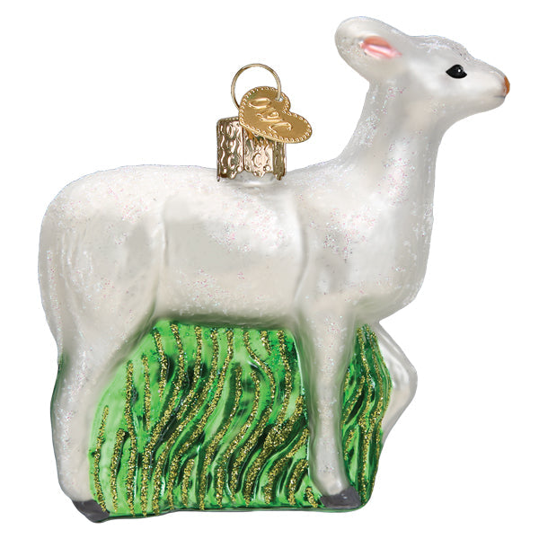 Seneca White Deer Ornament Old World Christmas 12605