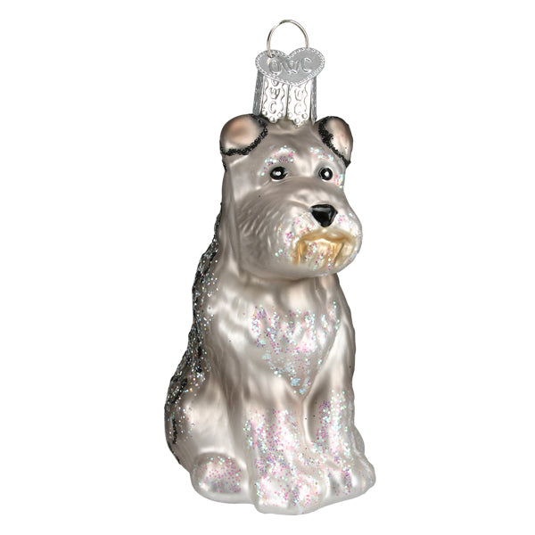 Grey Schnauzer Ornament Old World Christmas 12621