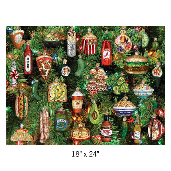 Tasty Christmas Puzzle Old World Christmas 14400