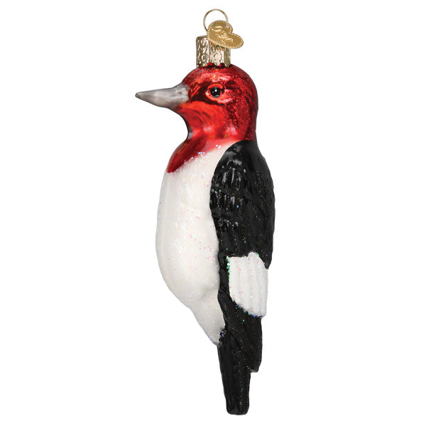 Red-headed Woodpecker Ornament  Old World Christmas  16140