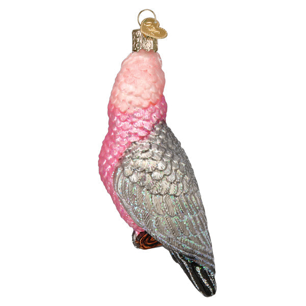 Rose-breasted Cockatoo Ornament  Old World Christmas  16146