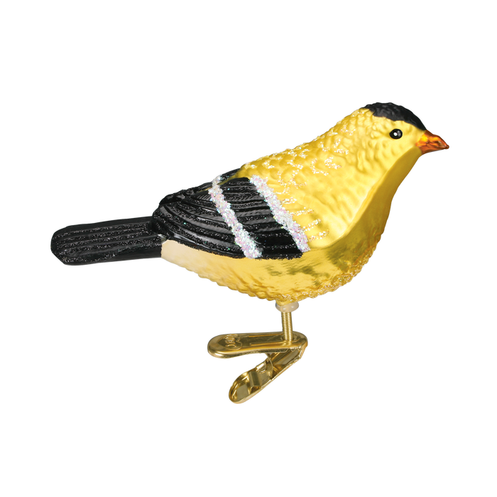 American Goldfinch Ornament Old World Christmas Ornament 18045