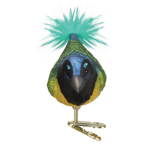 Green Jay Ornament  Old World Christmas  18100