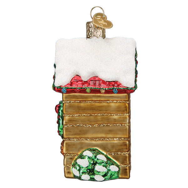Holiday Outhouse Ornament  Old World Christmas  20130