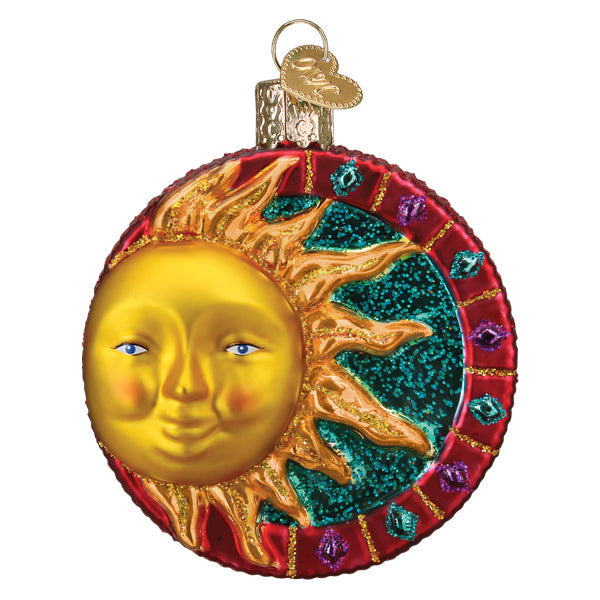 Jeweled Sun Ornament Old World Christmas 22042