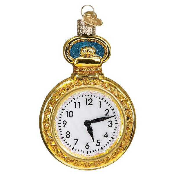 Pocket Watch Old World Christmas Ornament 32423
