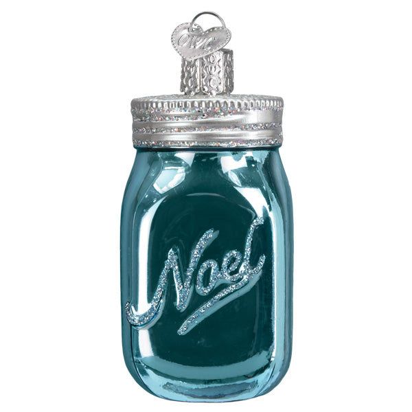 Mason Jar Ornament Old World Christmas 32488