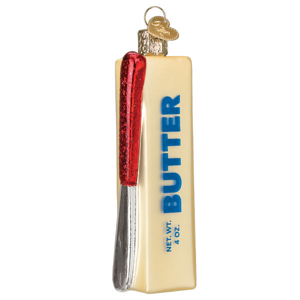 Stick Of Butter Ornament Old World Christmas 32510