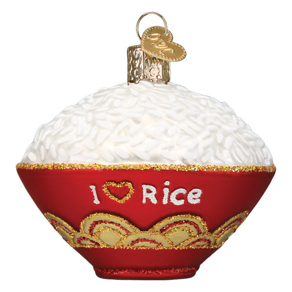 Bowl Of Rice Ornament Old World Christmas 32511