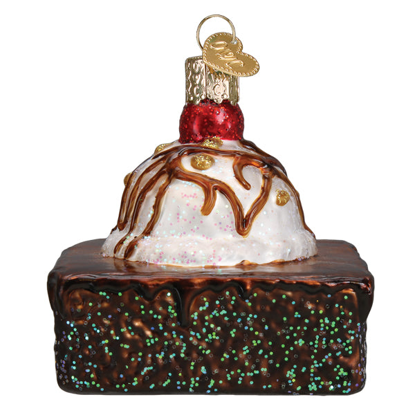 Brownie A La Mode Ornament Old World Christmas 32512