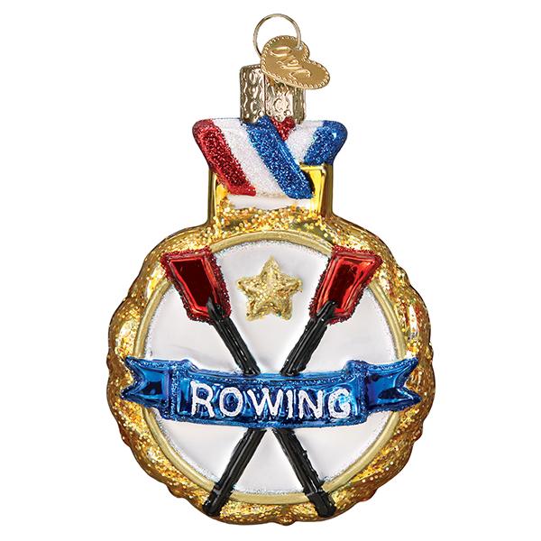 Rowing Ornament Old World Christmas Ornament 44169