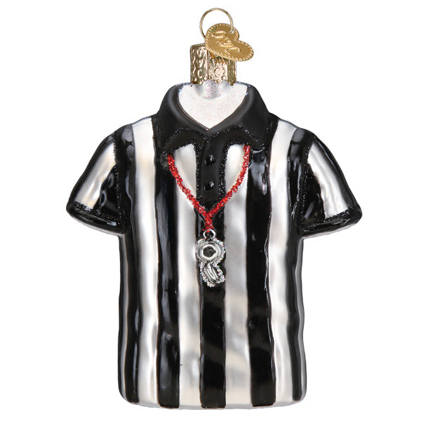 Referee Shirt Ornament  Old World Christmas  44181
