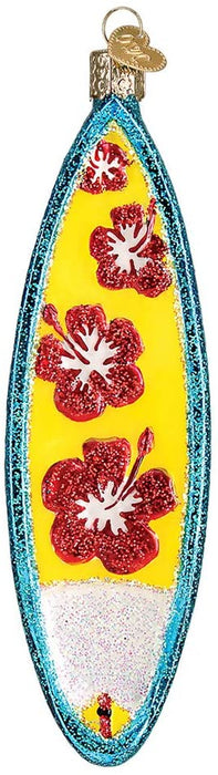 Surfboard Old World Christmas Ornament 46061