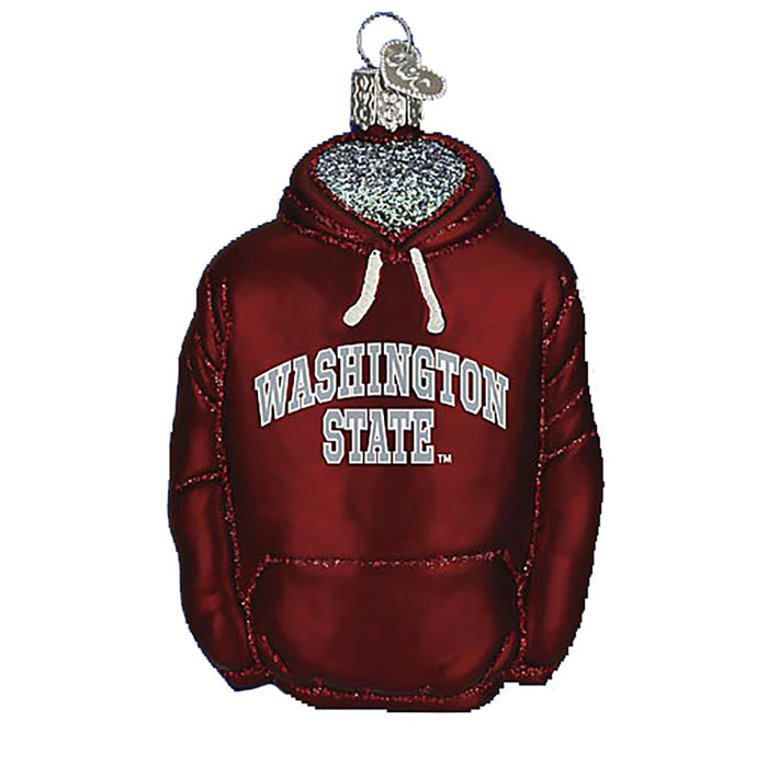 Washinton State Hoodie Ornament Old World Christmas 62003