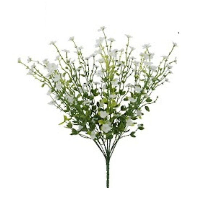 17.5" White Mixed Forget Me Not 83416-WT