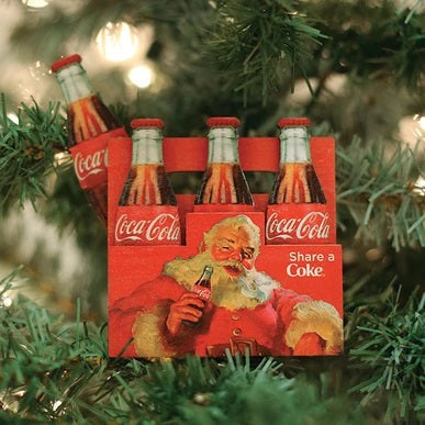 Coca-Cola Six-Pack-CCO102 Old World Christmas Ornament 84201