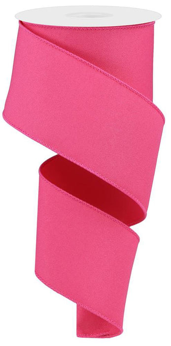 2.5"X10Yd Diagonal Weave Fabric  Hot Pink  RGE120311