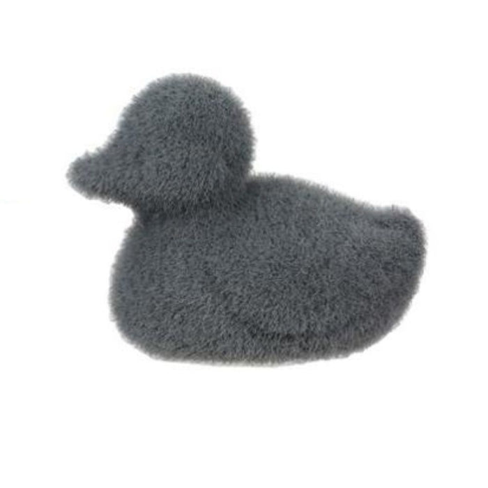 5"Lx3.75"H Flocked Baby Duck 6 Assorted Colors HE724199