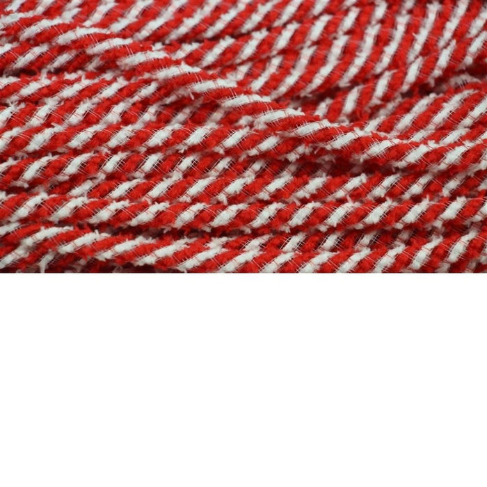 Deco Flex Tubing Red and White Snowdrift  RE3225G1