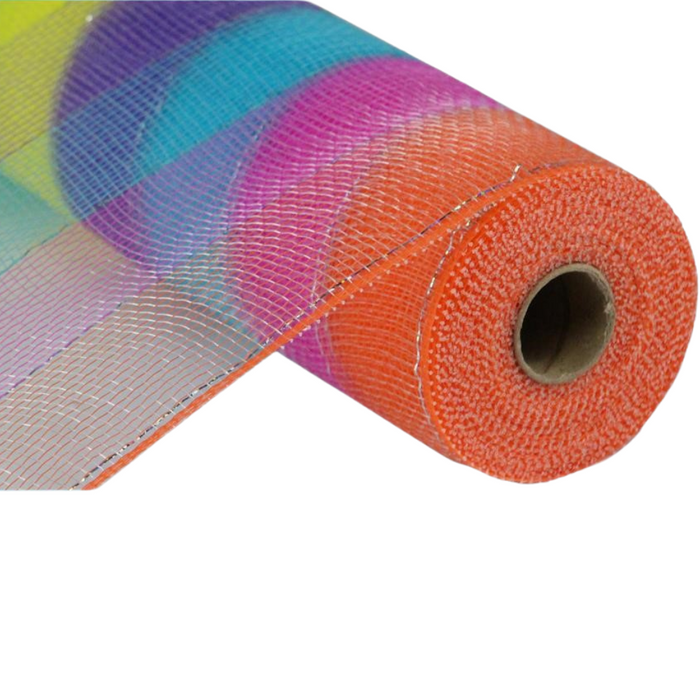 10.5" Foil Stripe Mesh RY8605K2