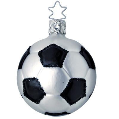World Cup Winner Soccer Ball Christmas Ornament Inge-Glas of Germany 1-052-04