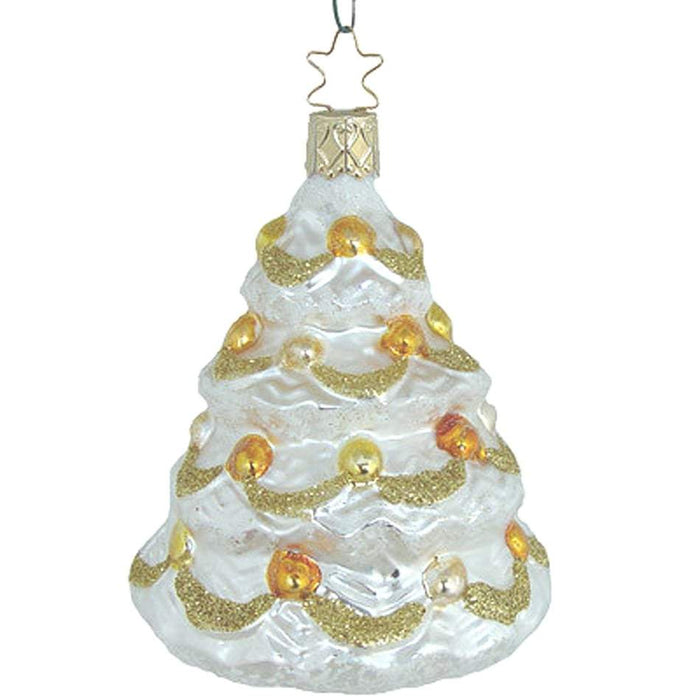 Elegance Cake Christmas Ornament Inge-Glas of Germany 1-113-07
