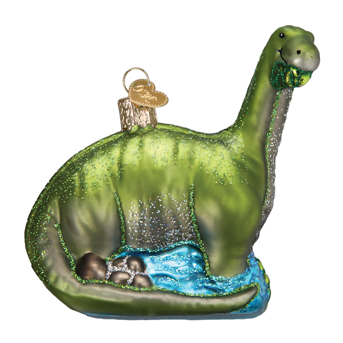 Brontosaurus Old World Christmas Ornament 12471