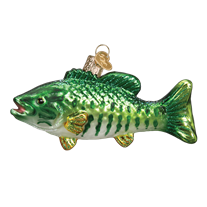 Smallmouth Bass 12522 Old World Christmas Ornament