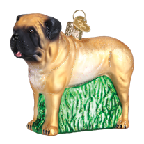 English Mastiff Dog 12527 Old World Christmas Ornament