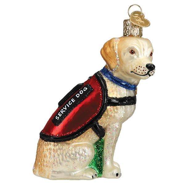 Service Dog 12547 Old World Christmas Ornament